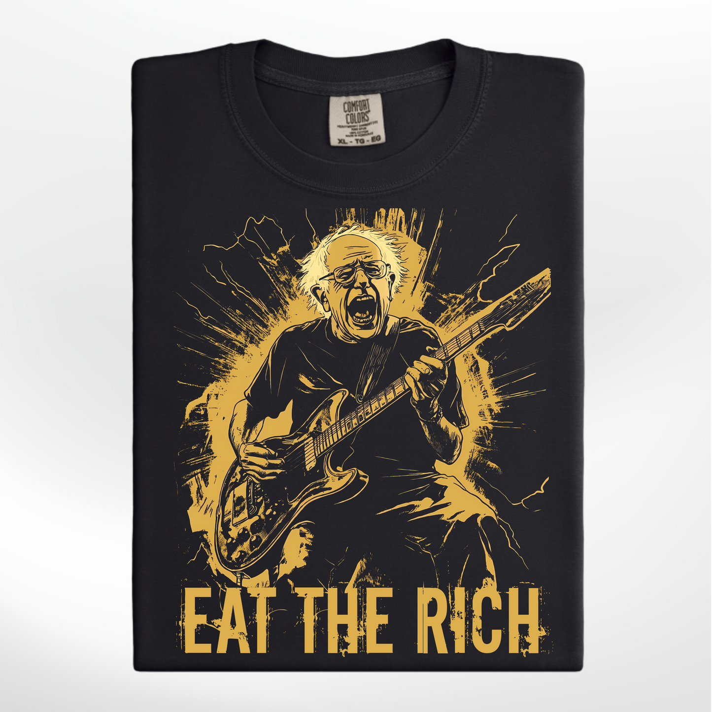 Eat the Rich Bernie Sanders Tee/Crew