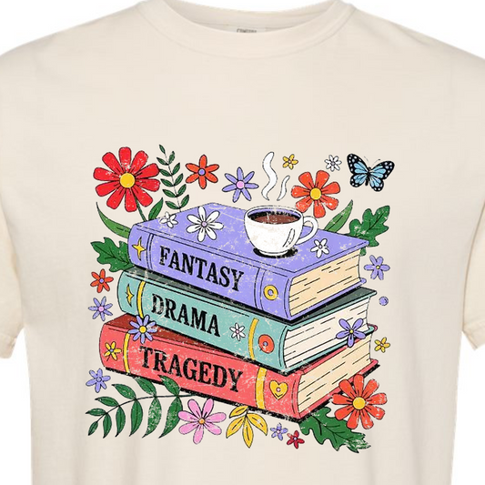 FDT Fantasy Drama Tragedy (Retro/Distressed) Tee