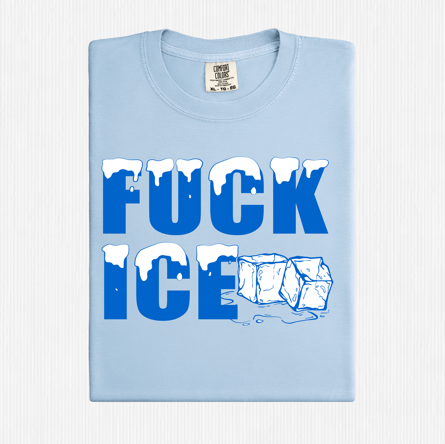 Fuck ICE - Blue on Blue