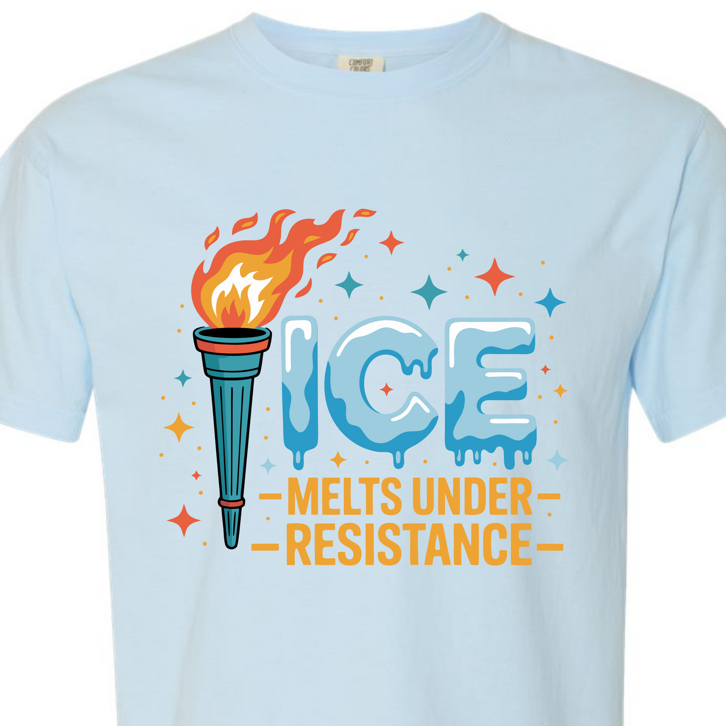 ICE Melts Under Resistance Tee