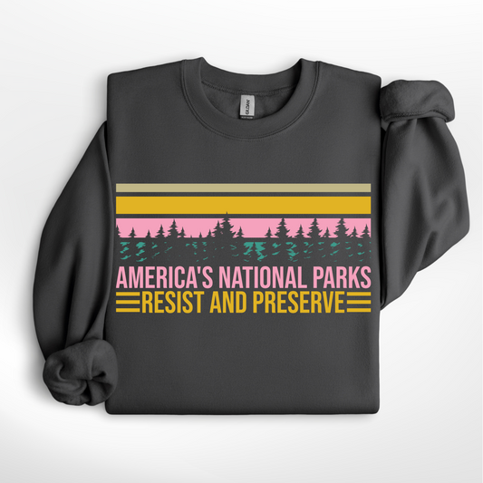 America's National Parks - Resist and Preserve - Vintage