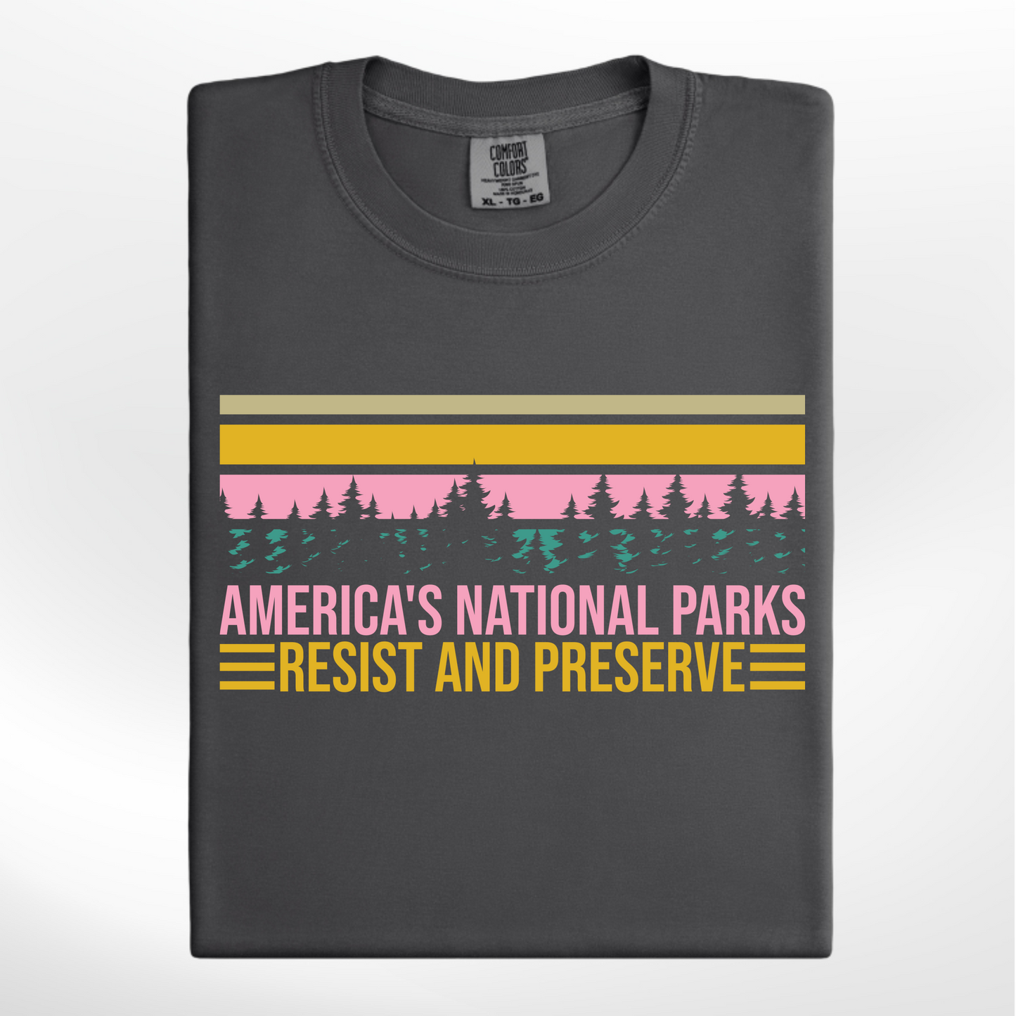 America's National Parks - Resist and Preserve - Vintage