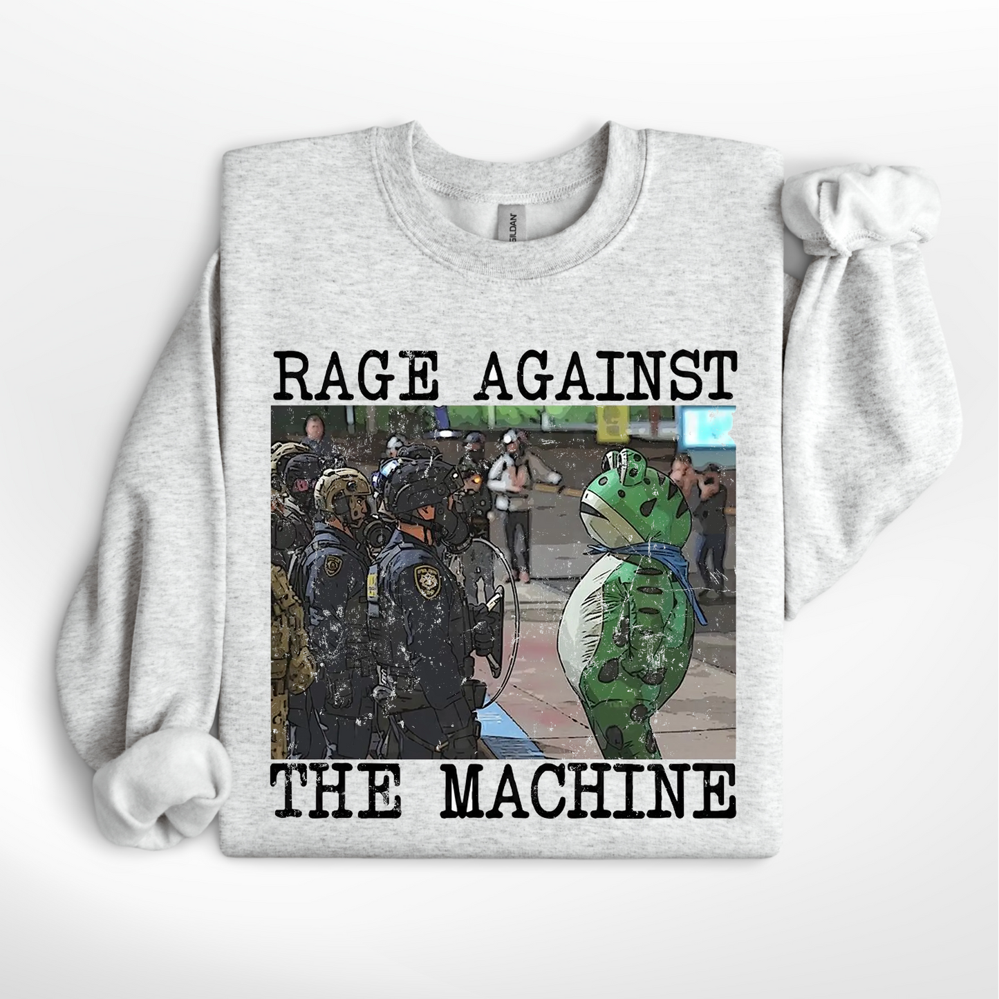 Rage Against The Machine Frog Inflatable ICE Shirt