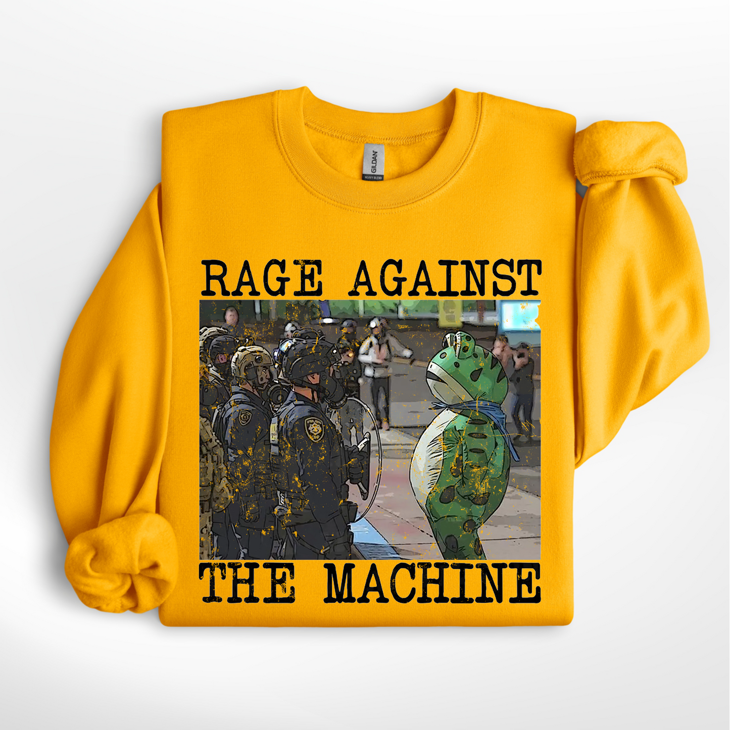 Rage Against The Machine Frog Inflatable ICE Shirt