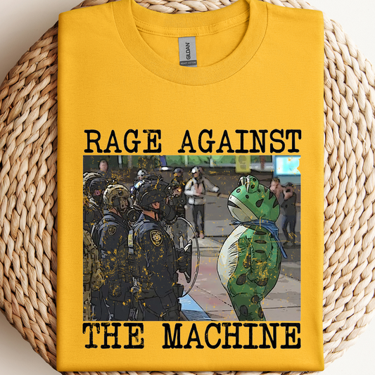 Rage Against The Machine Frog Inflatable ICE Shirt