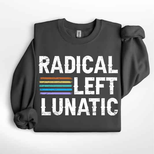 Radical Left Lunatic w/Rainbow Tee/Crew