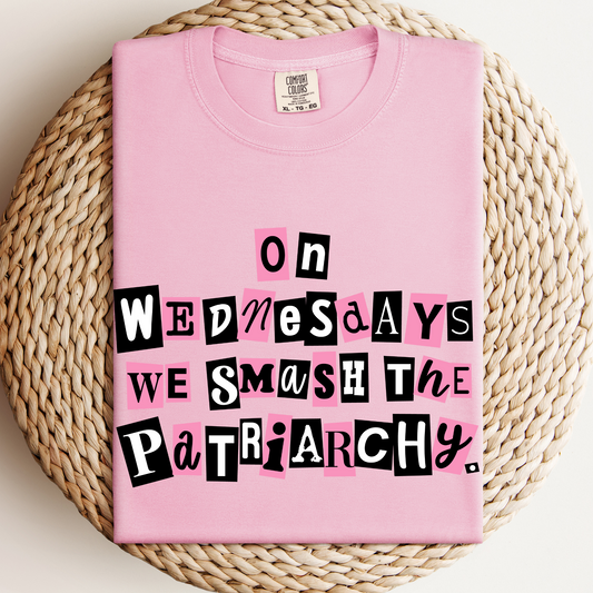 On Wednesdays We Smash the Patriarchy Tee