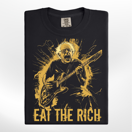 Eat the Rich Bernie Sanders Tee/Crew