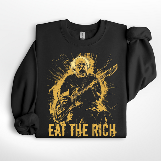 Eat the Rich Bernie Sanders Tee/Crew