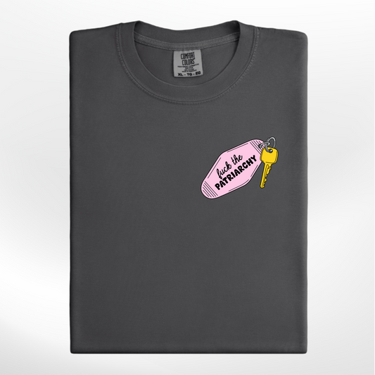 Fuck the Patriarchy Keychain Tee/Crew