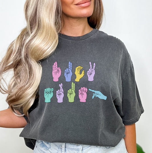 FDT ASL Pastels Tee