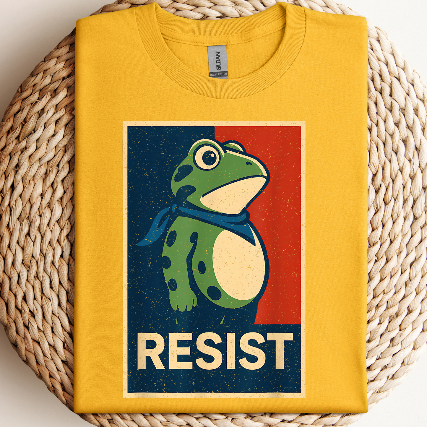 Resist Frog Tee/Crew