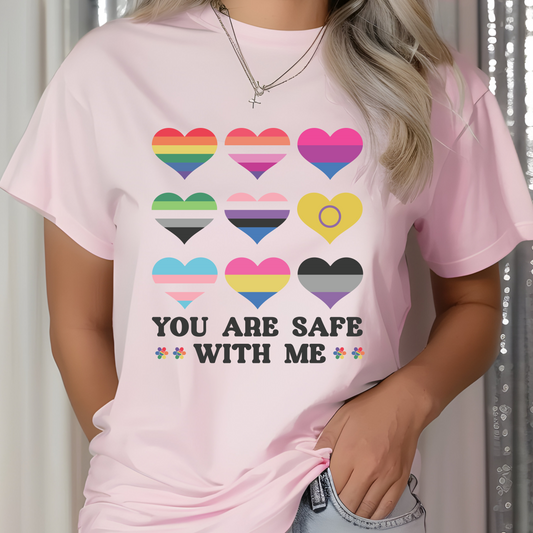Safe With Me - Ally Tee