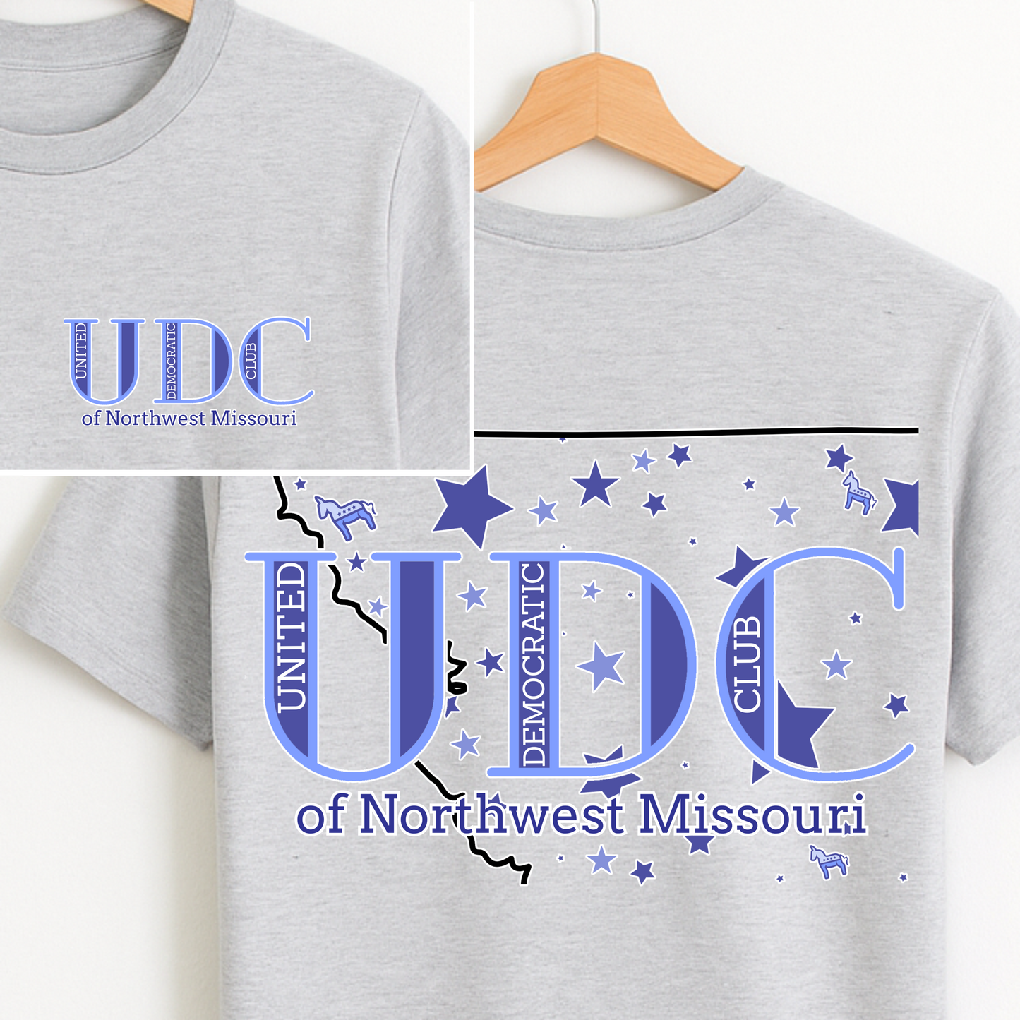 UDC - NWMO Fundraiser Star Design Shirt